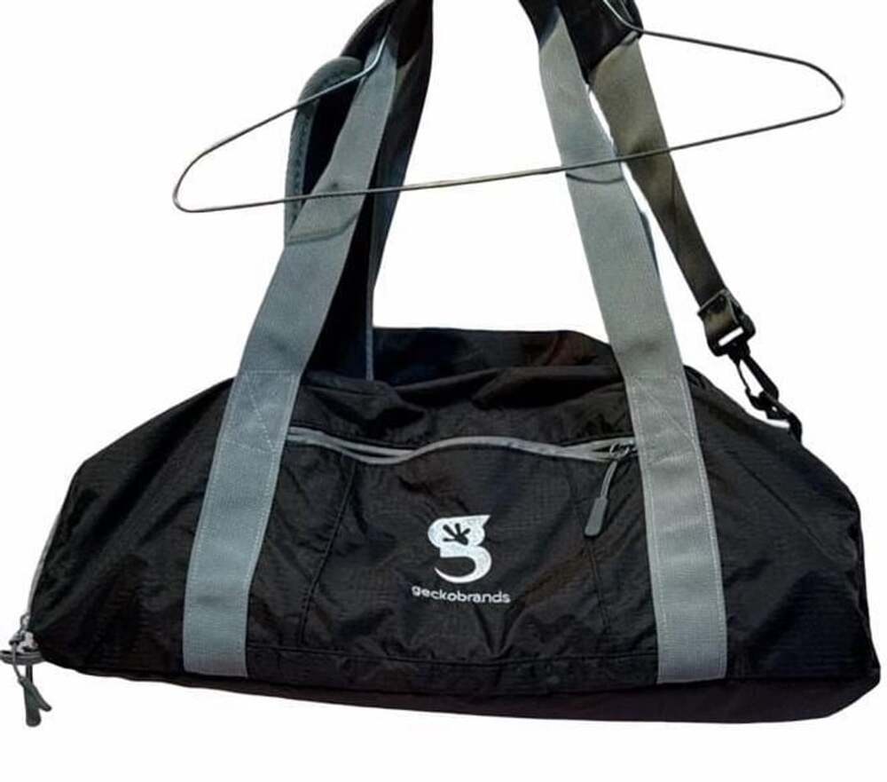 Geckobrands Air Locker Duffle Bag Black